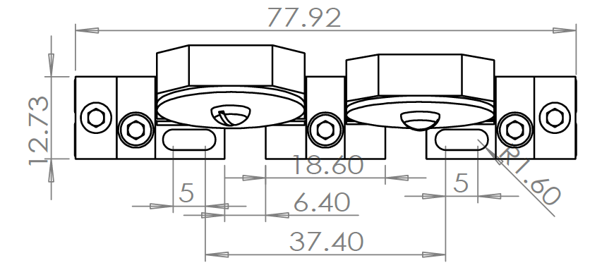 2-Paddle Manual Polarization Controllers-Ø18 mm Loop