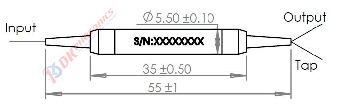 1550nm Polarization Maintaining Tap Coupler (1x2/2x2) (Fast axis blocking)
