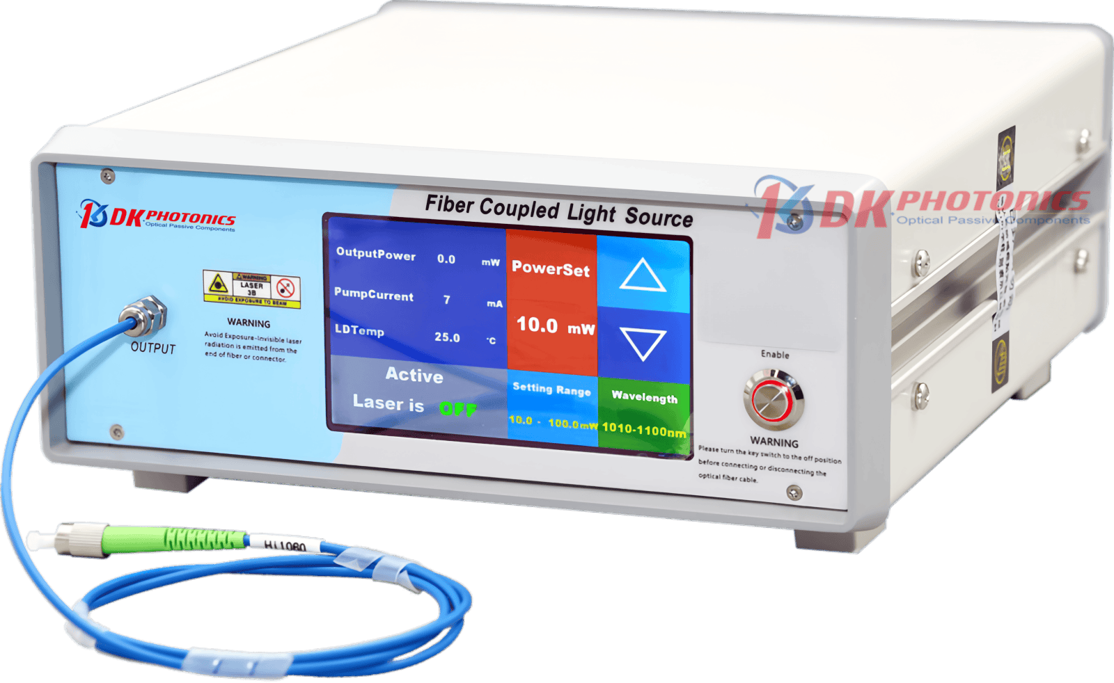 980nm&1030nm Dual-band ASE Broadband Light Source