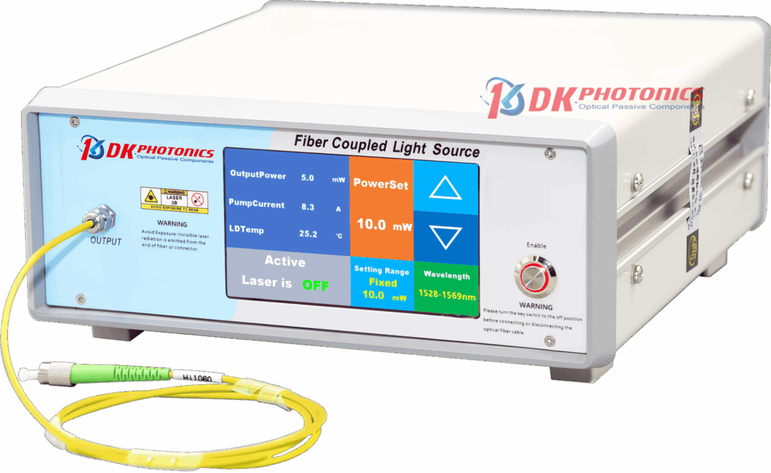 ASE & Broadband Fiber Laser - DK- PHOTONICS | DK- PHOTONICS